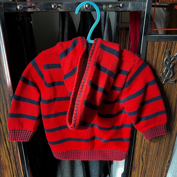 Tommy Hilfiger Striped Dress Up Sweater - Picture 2 of 4